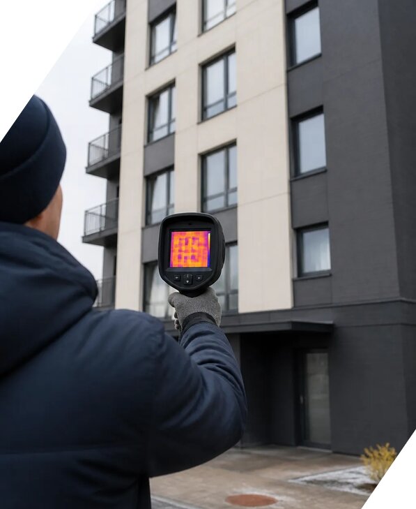 Тепловизионное обследование зданий в Димитровграде от 5152 р. | ЭкспертизаРоссия